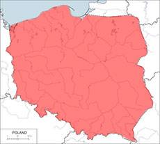 Zawisak powojowiec – mapa występowania w Polsce