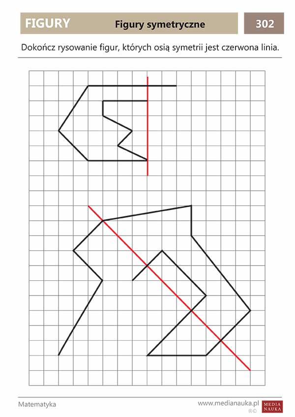 Karta pracy Figury symetryczne